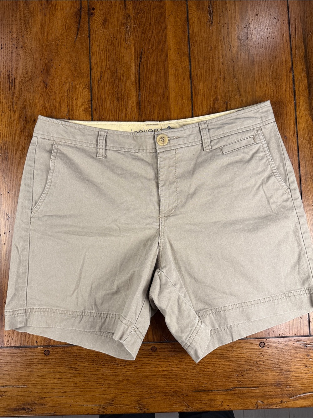 Vintage Dockers Chino Khaki Shorts Size 10